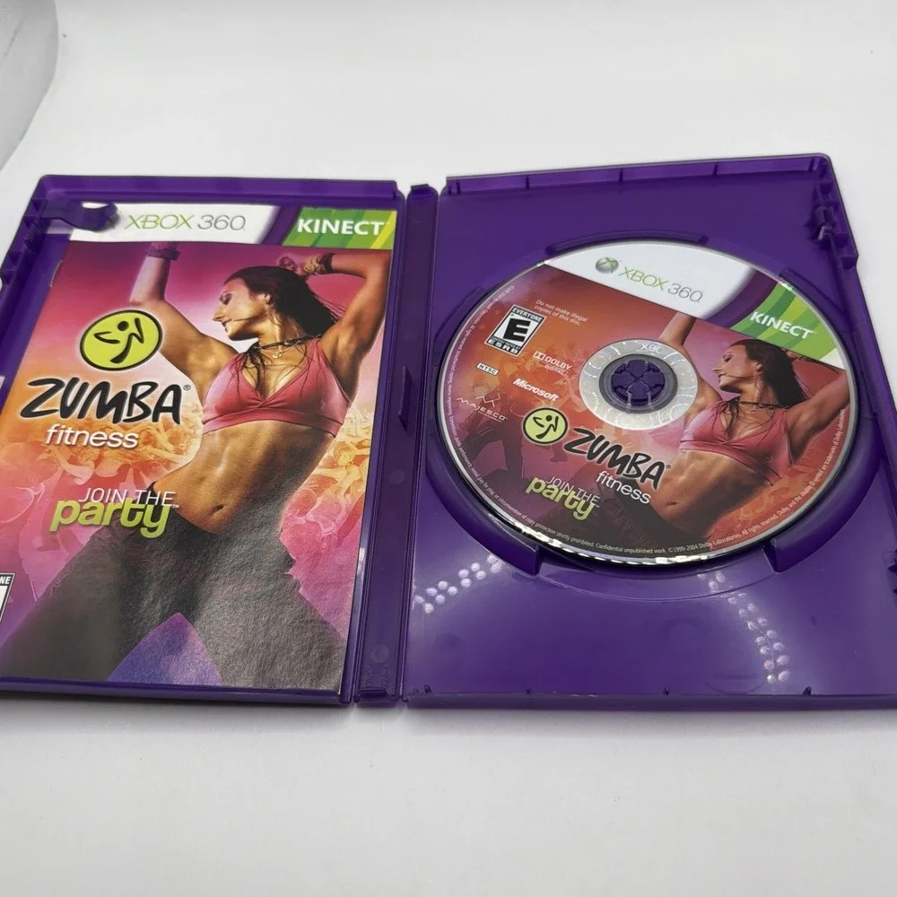 Zumba Fitness: Join the Party Kinect For Xbox 360 Very Good 1E‎